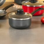 Panela Gourmet Cinza 16cm Antiaderente Ultra