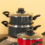 Caçarola Gourmet Cinza 18cm Antiaderente Ultra
