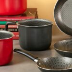Leiteira Gourmet Cinza 14cm Antiaderente Ultra