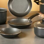 Frigideira Gourmet Cinza 20cm Antiaderente Ultra